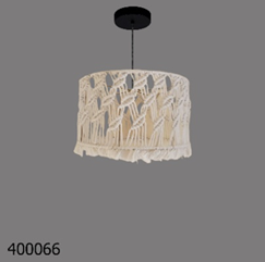chandelier 066 (macrame)