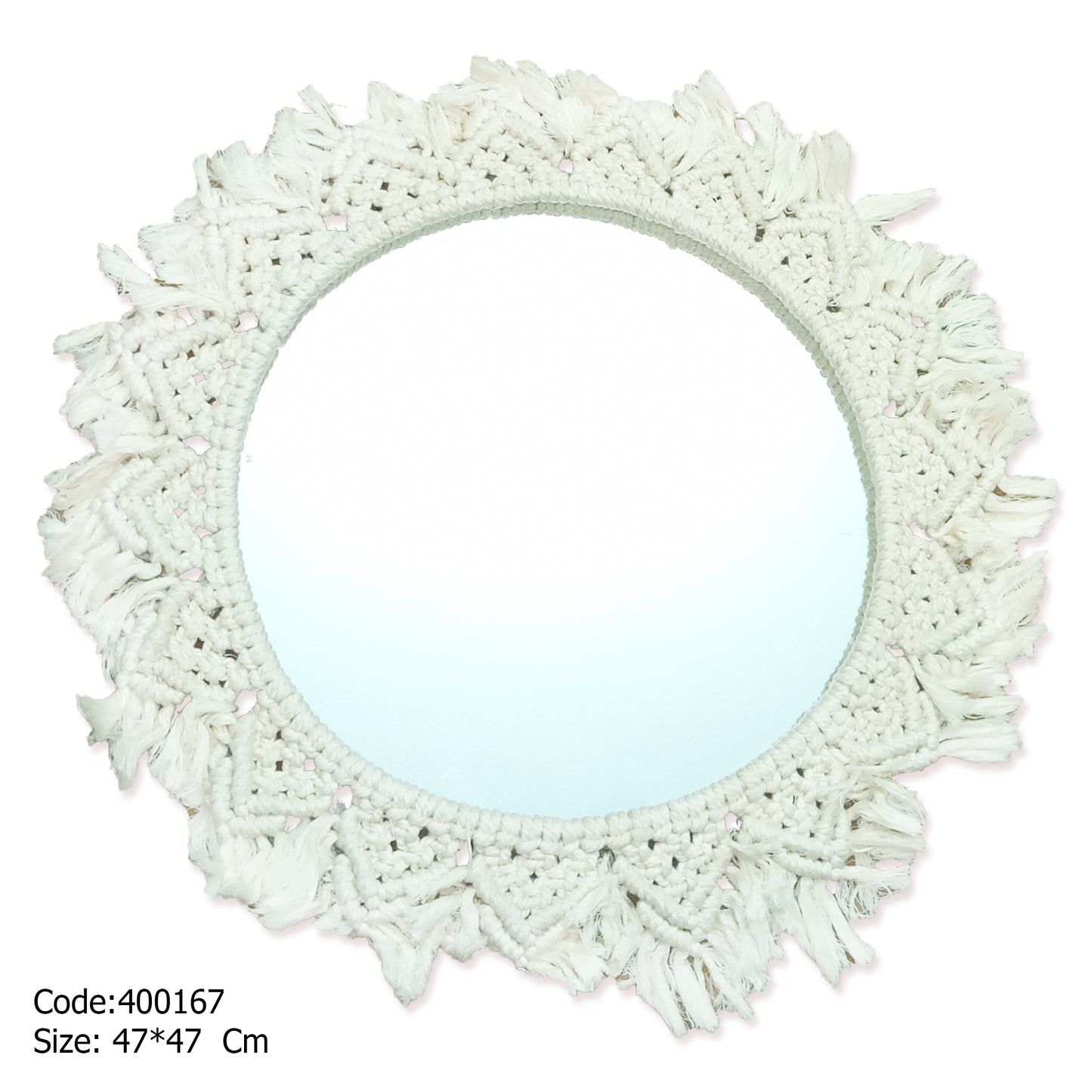 macrame mirror 167