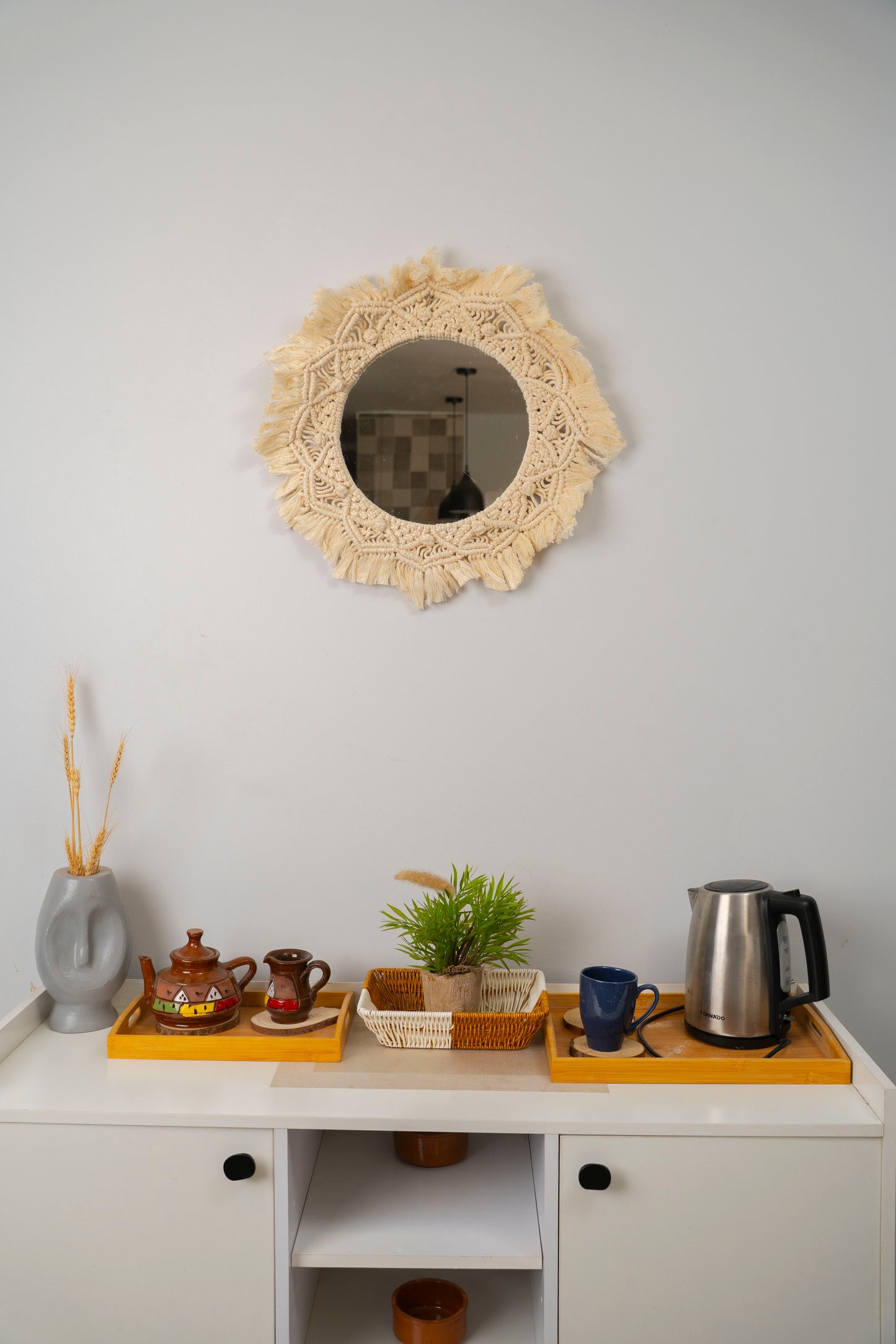 macrame mirror 304