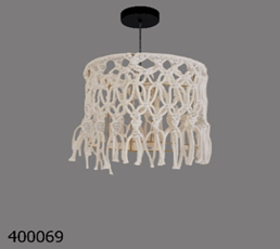 chandelier 069 (macrame)