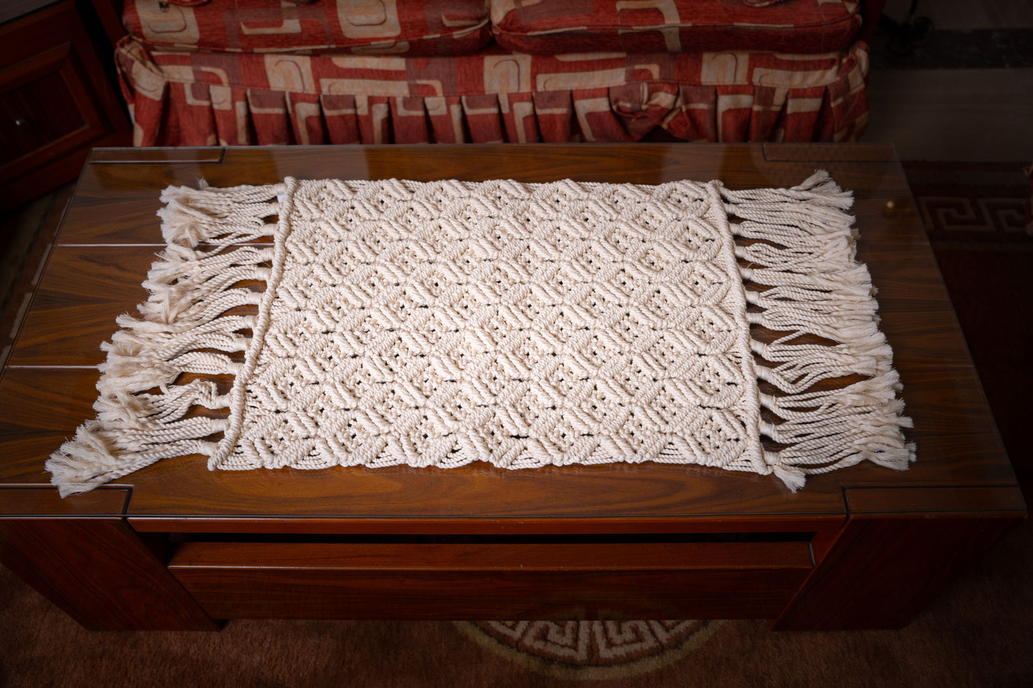 macrame tablecloth 137