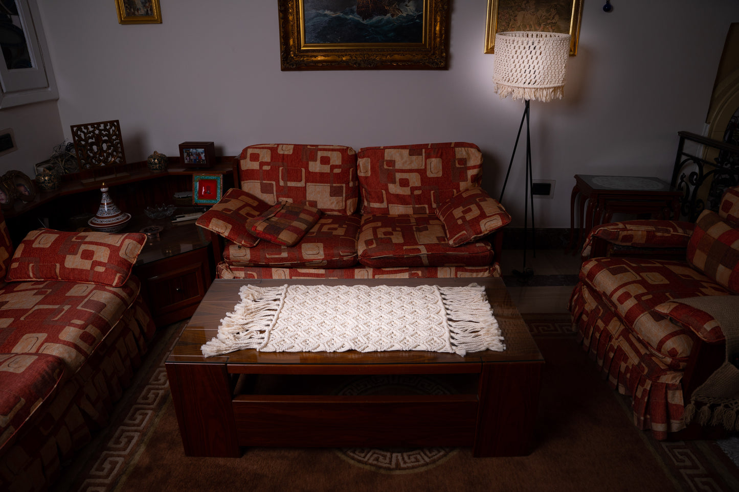 macrame tablecloth 137