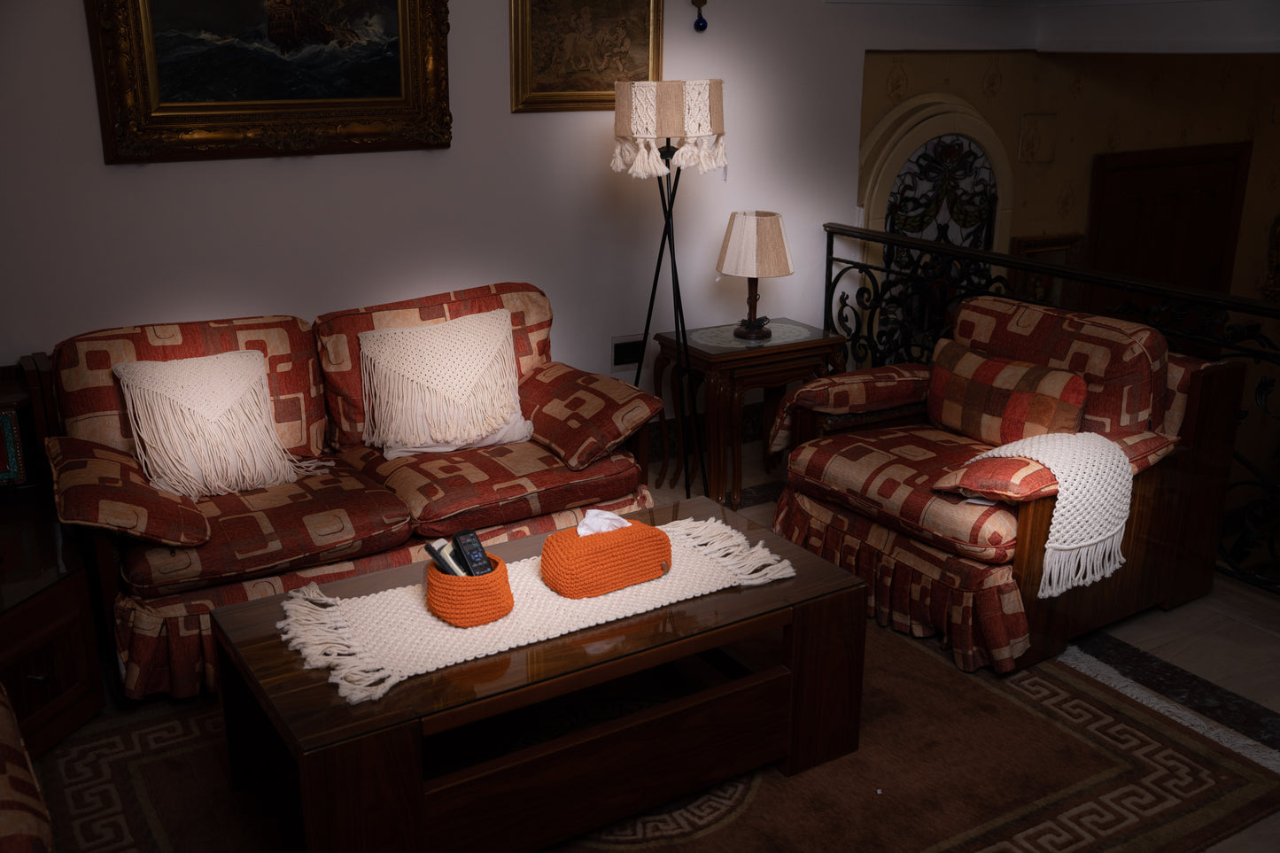 macrame tablecloth 207