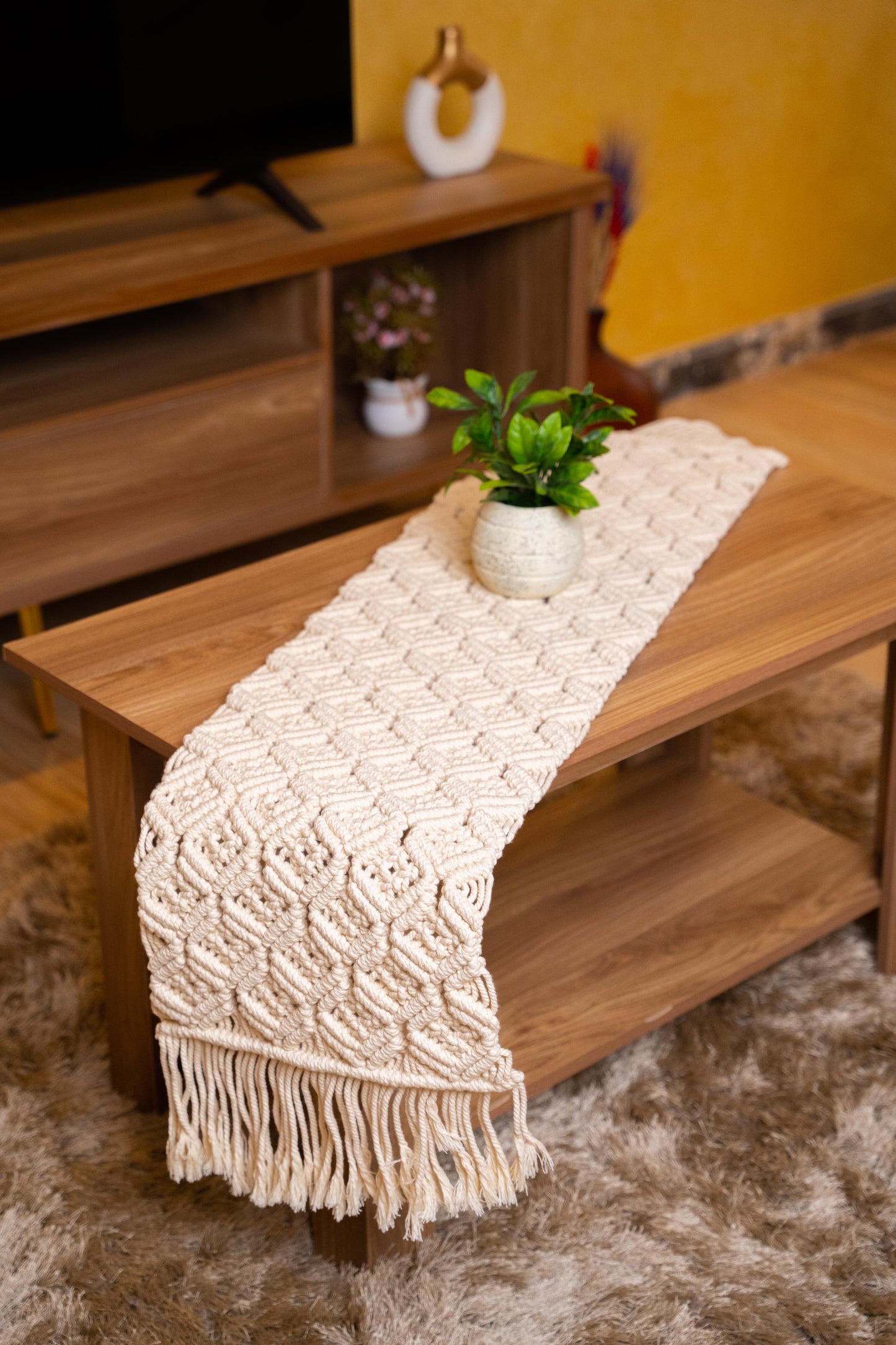 macrame tablecloth 137