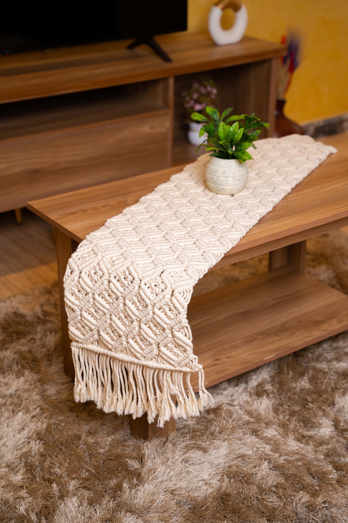 macrame tablecloth 137