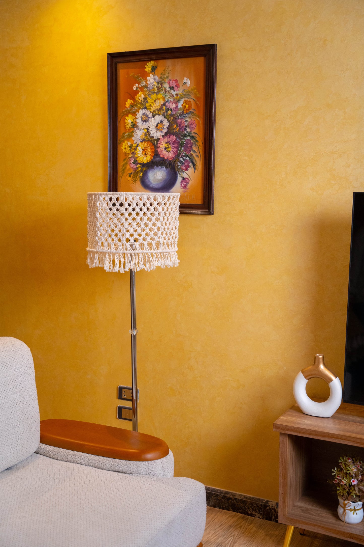 Macrame lamp 400064