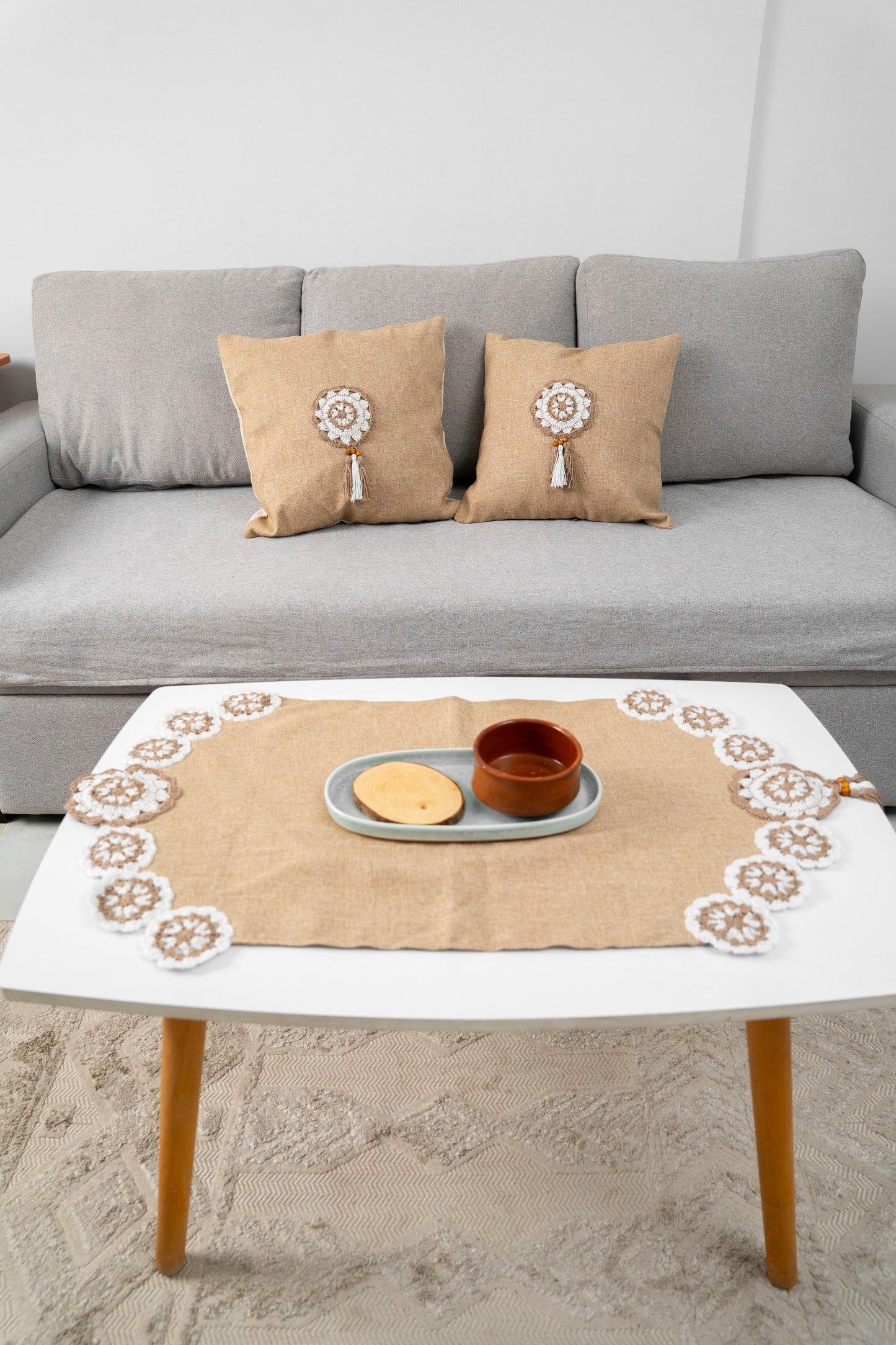 macrame tablecloth 390027
