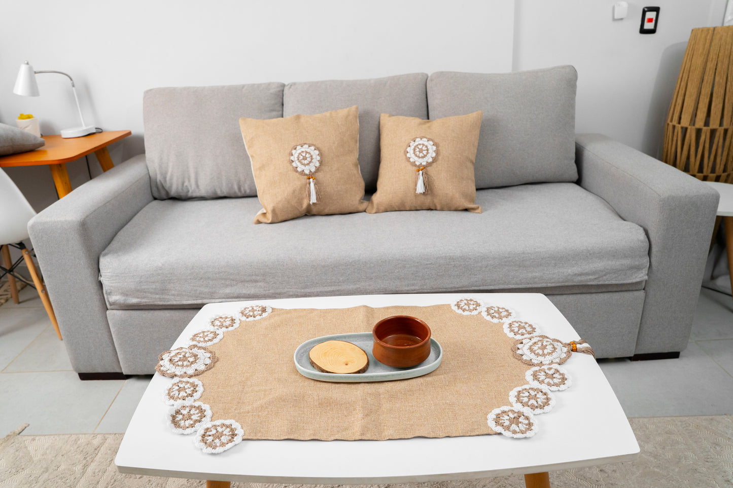 macrame tablecloth 390027