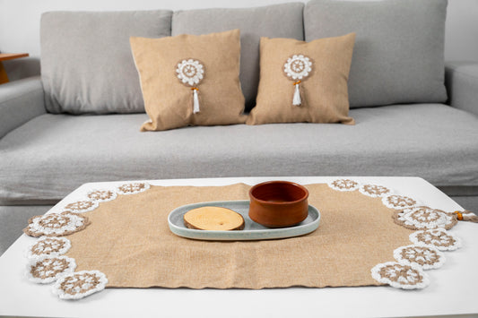 macrame tablecloth 390027