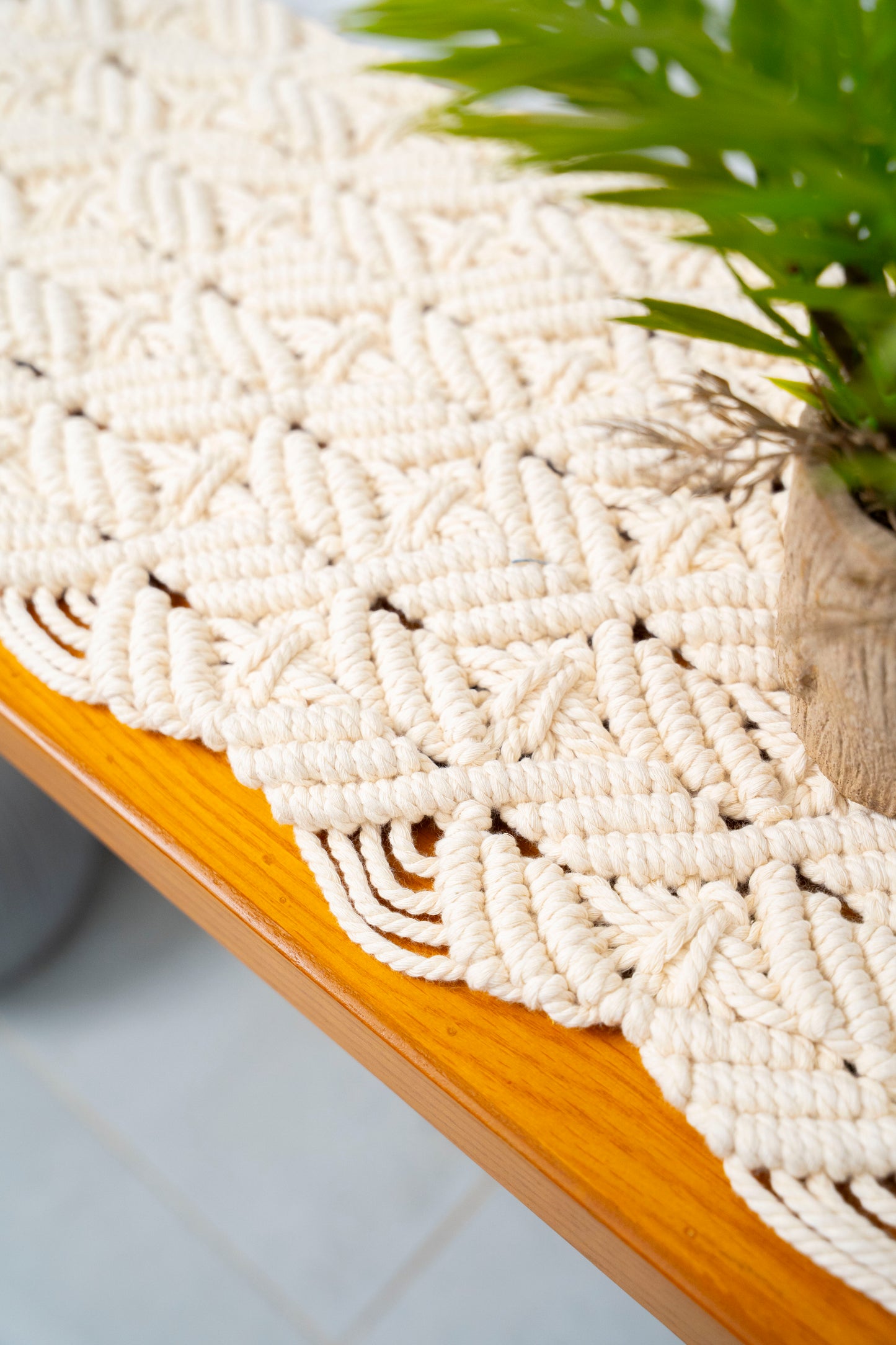 macrame tablecloth 400182