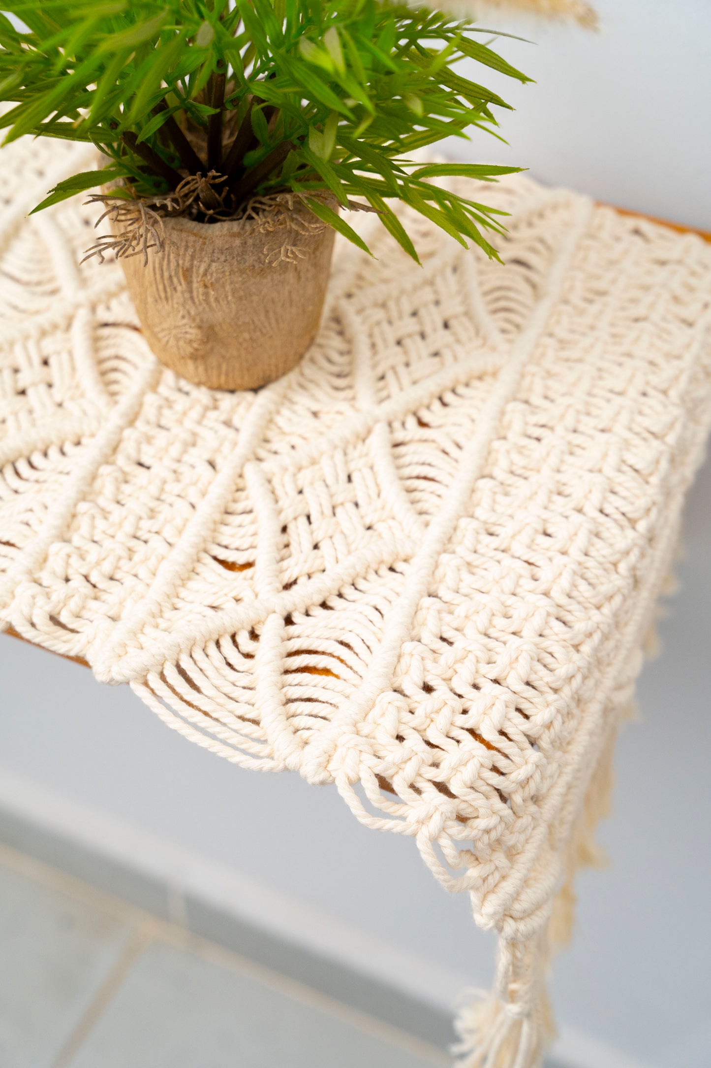 macrame tablecloth 199