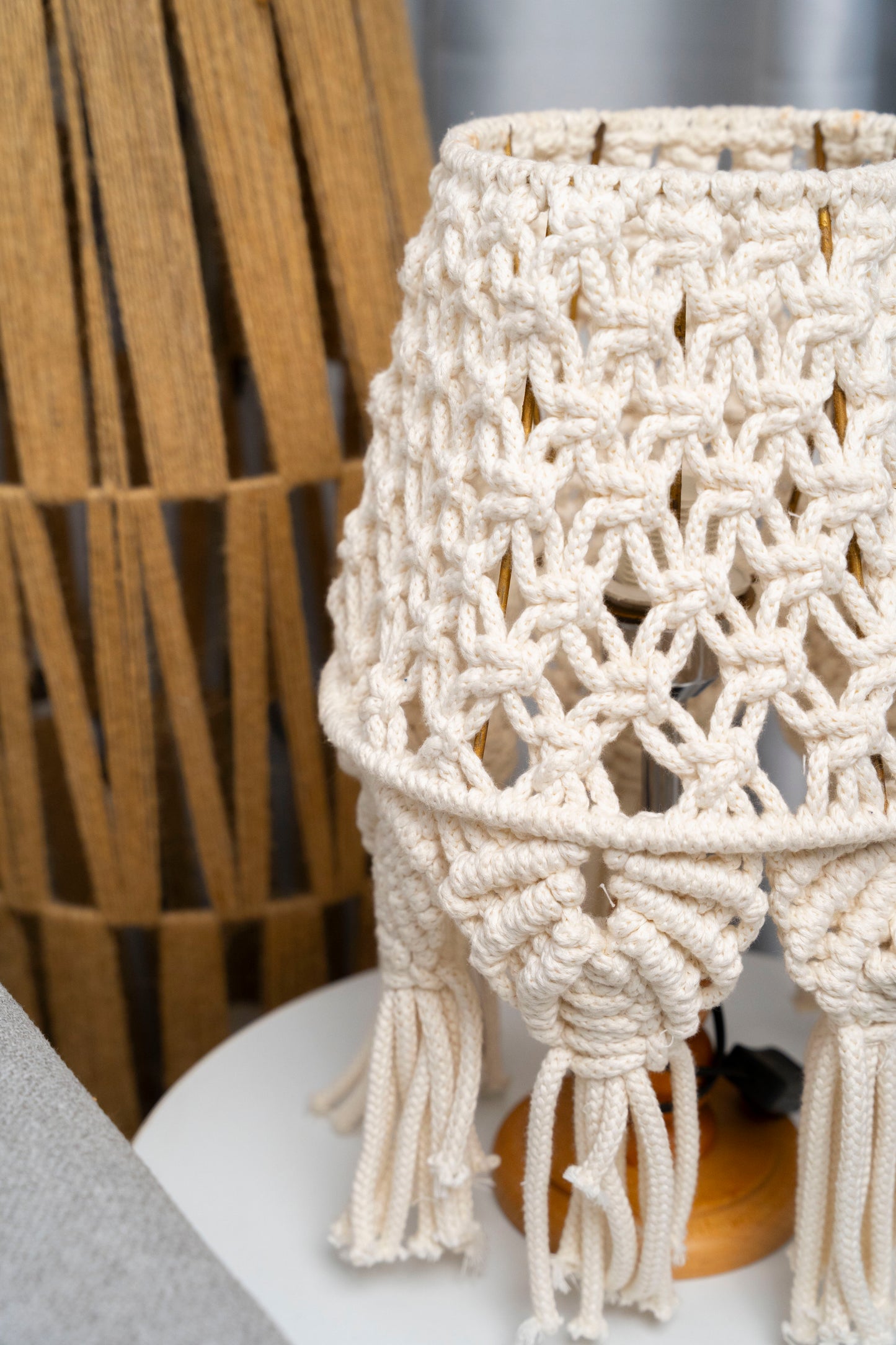 desk lamp 400271 (macrame)