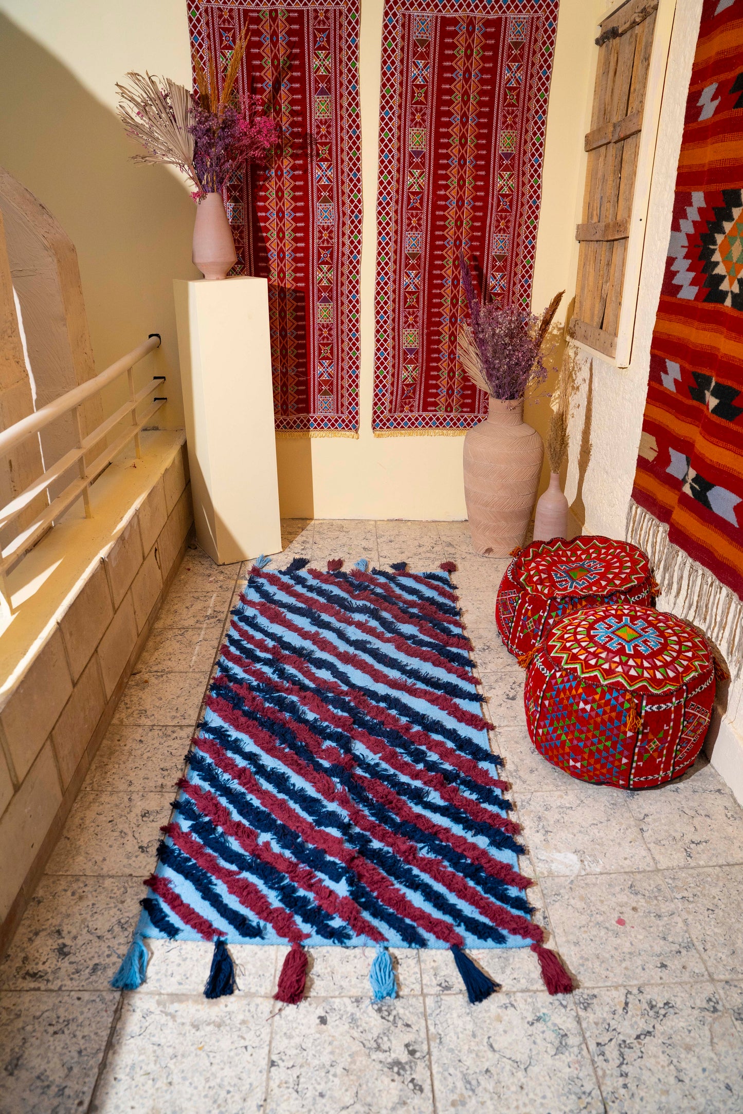 cotton carpet & runner 310039