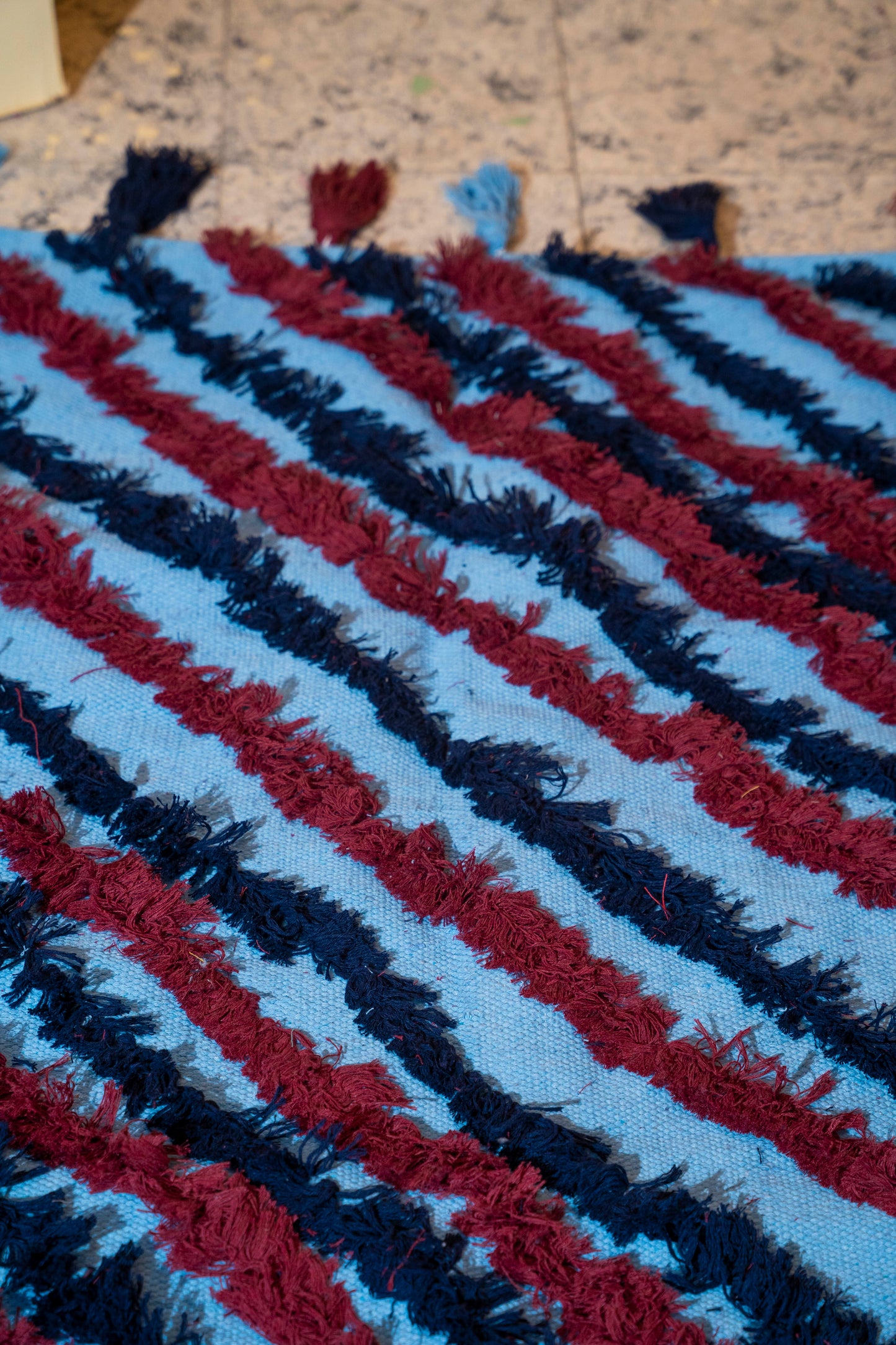 cotton carpet & runner 310039