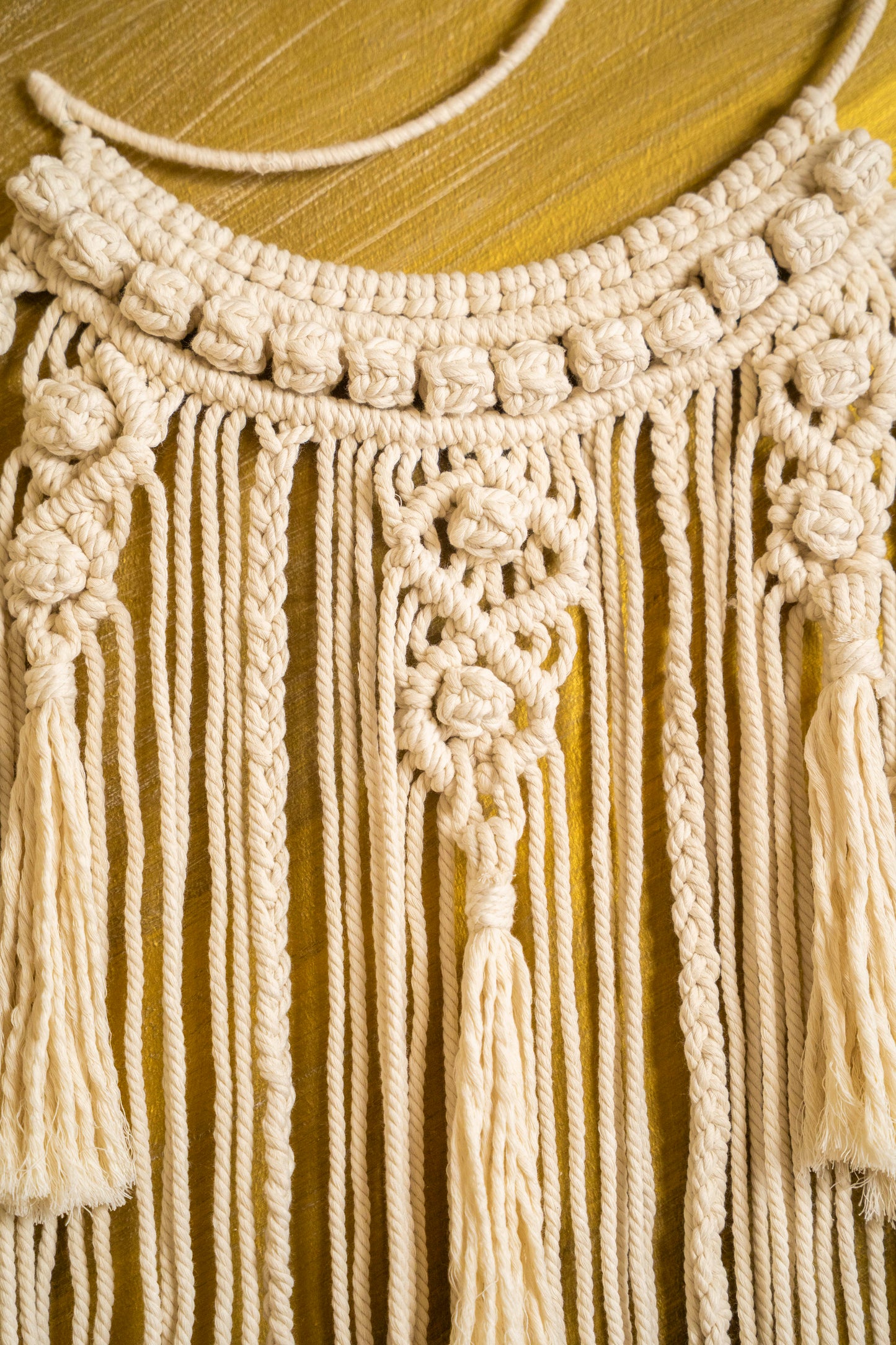Macrame Moon Wall Hanging 400346