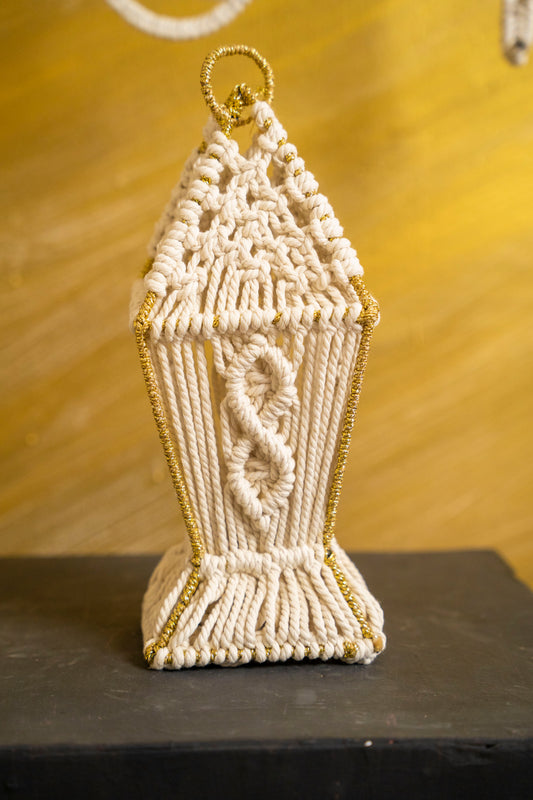 Macrame Ramadan Lantern 400136