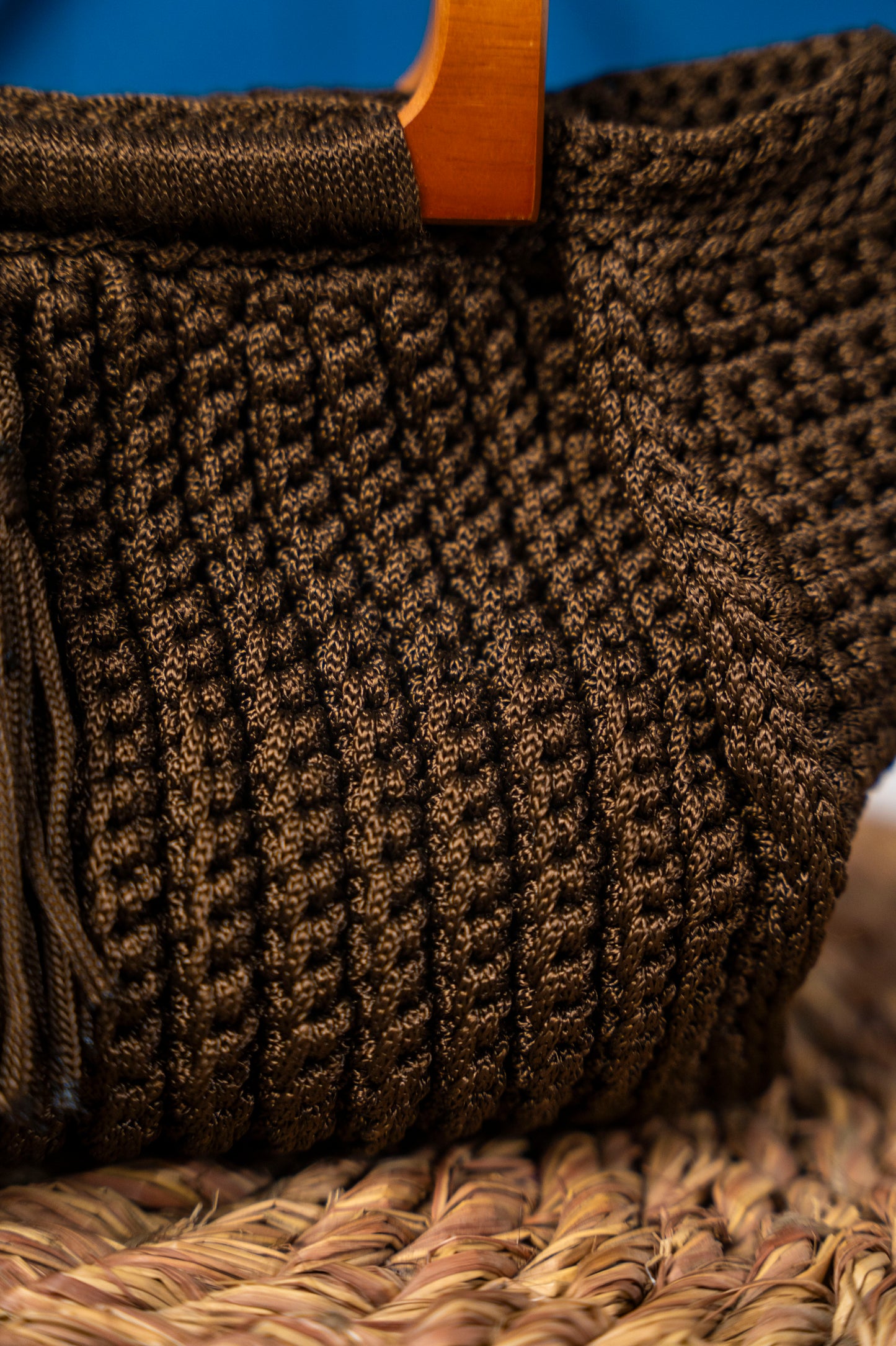 Handmade Crochet Handbag 390036