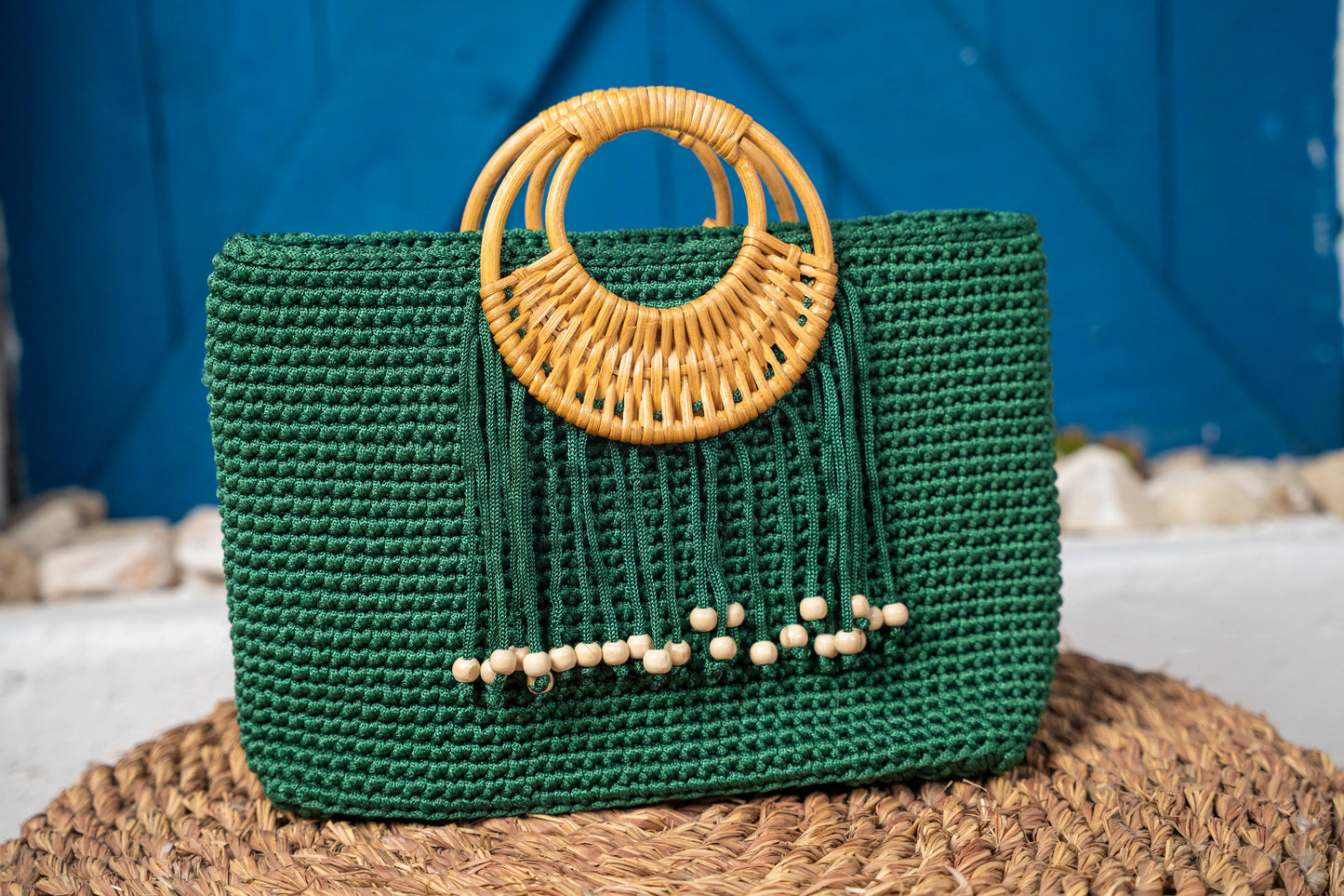 Handmade Crochet Handbag 400315