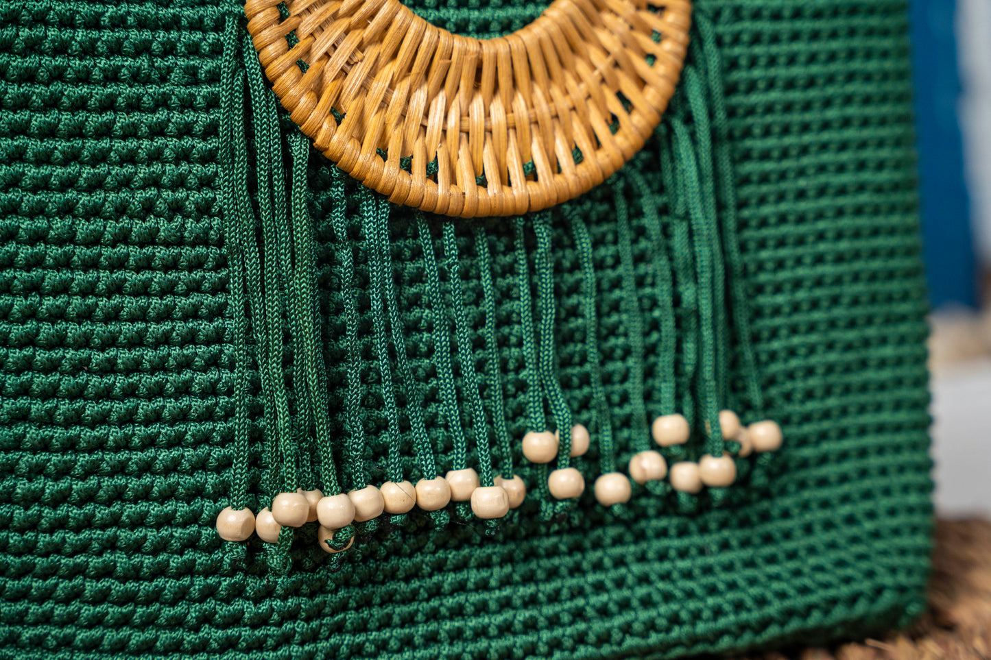 Handmade Crochet Handbag 400315
