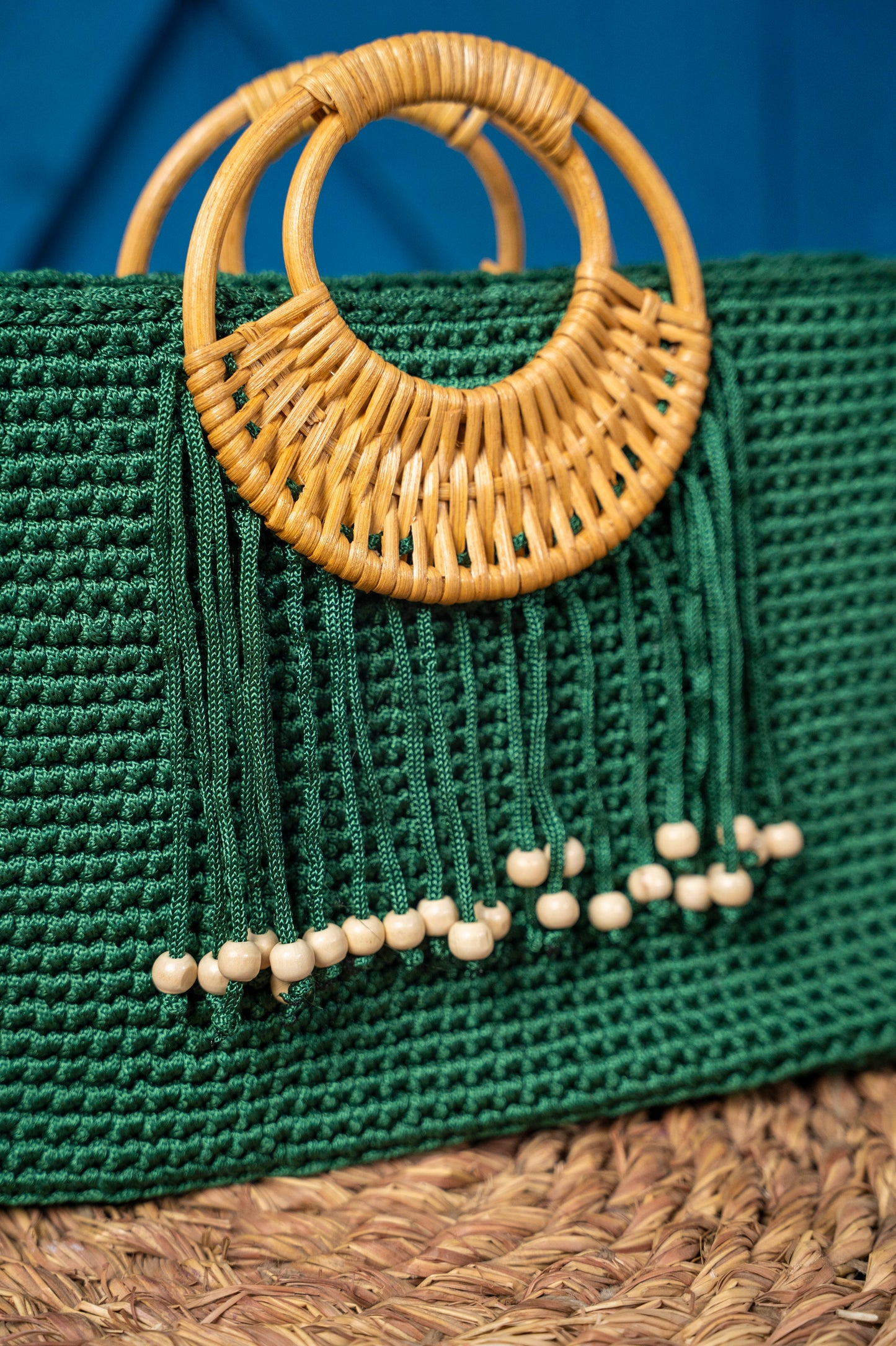 Handmade Crochet Handbag 400315