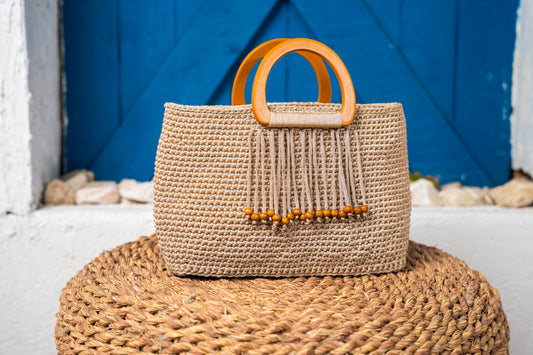 Handmade Crochet Handbag 400316