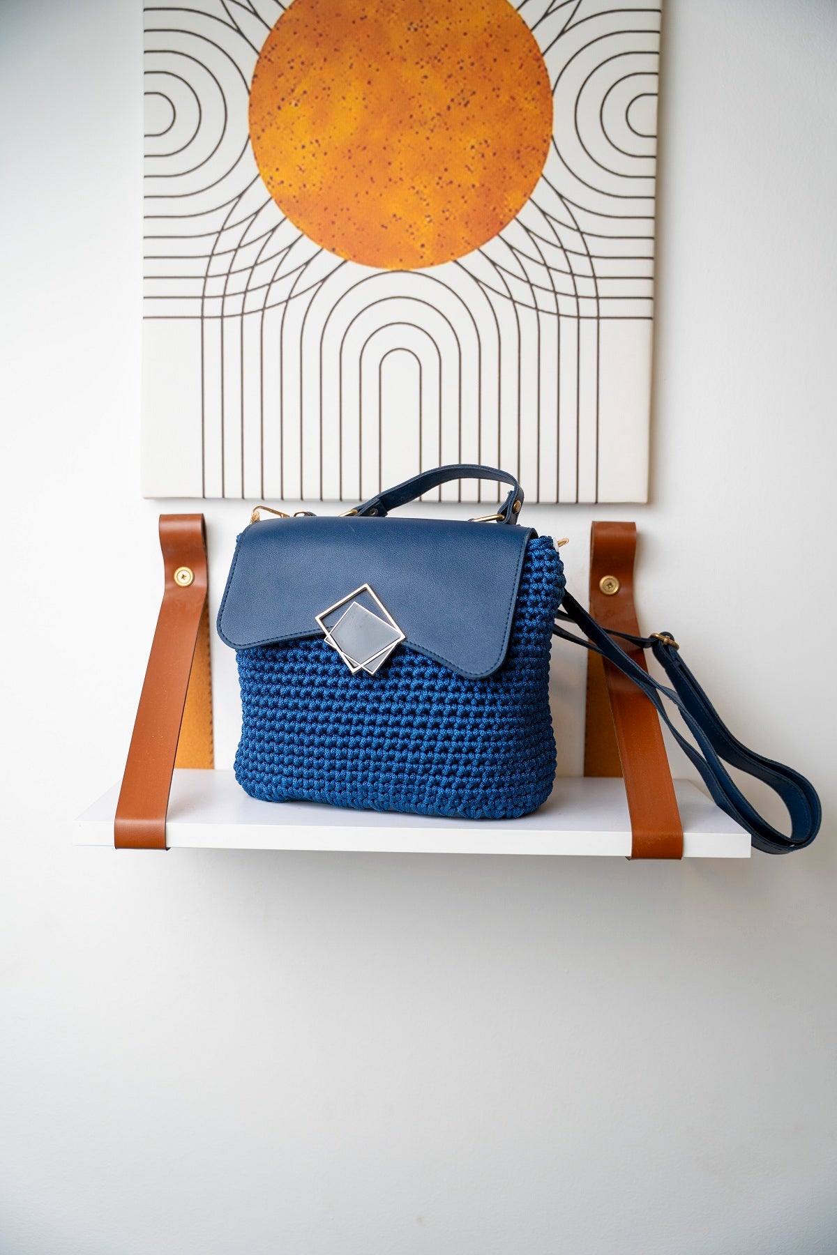 Handmade Crochet Handbag 390029