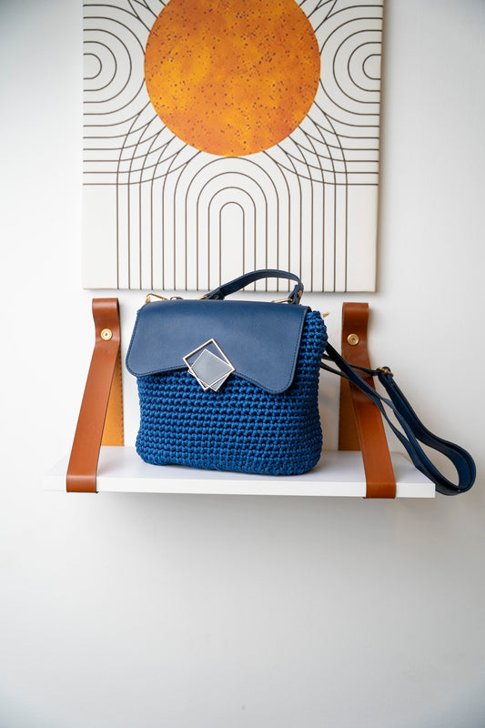 Handmade Crochet Handbag 390029