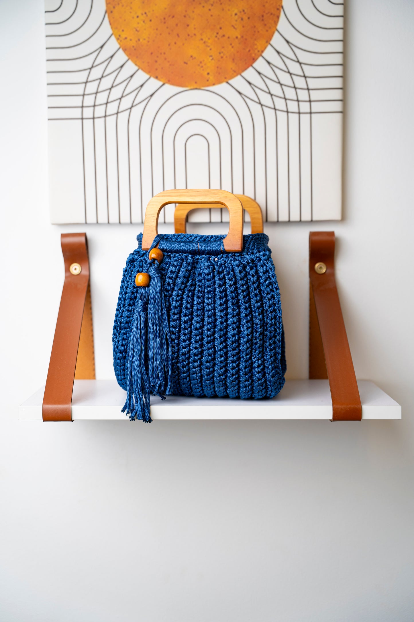 Handmade Crochet Handbag 390036