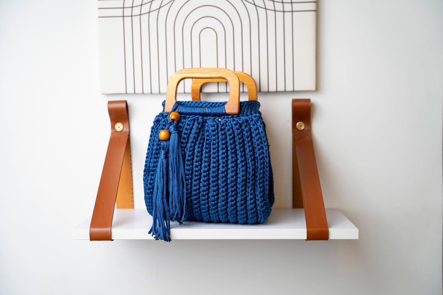 Handmade Crochet Handbag 390036