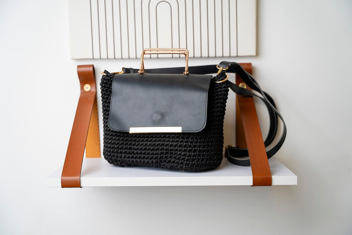Handmade Crochet Handbag 390028