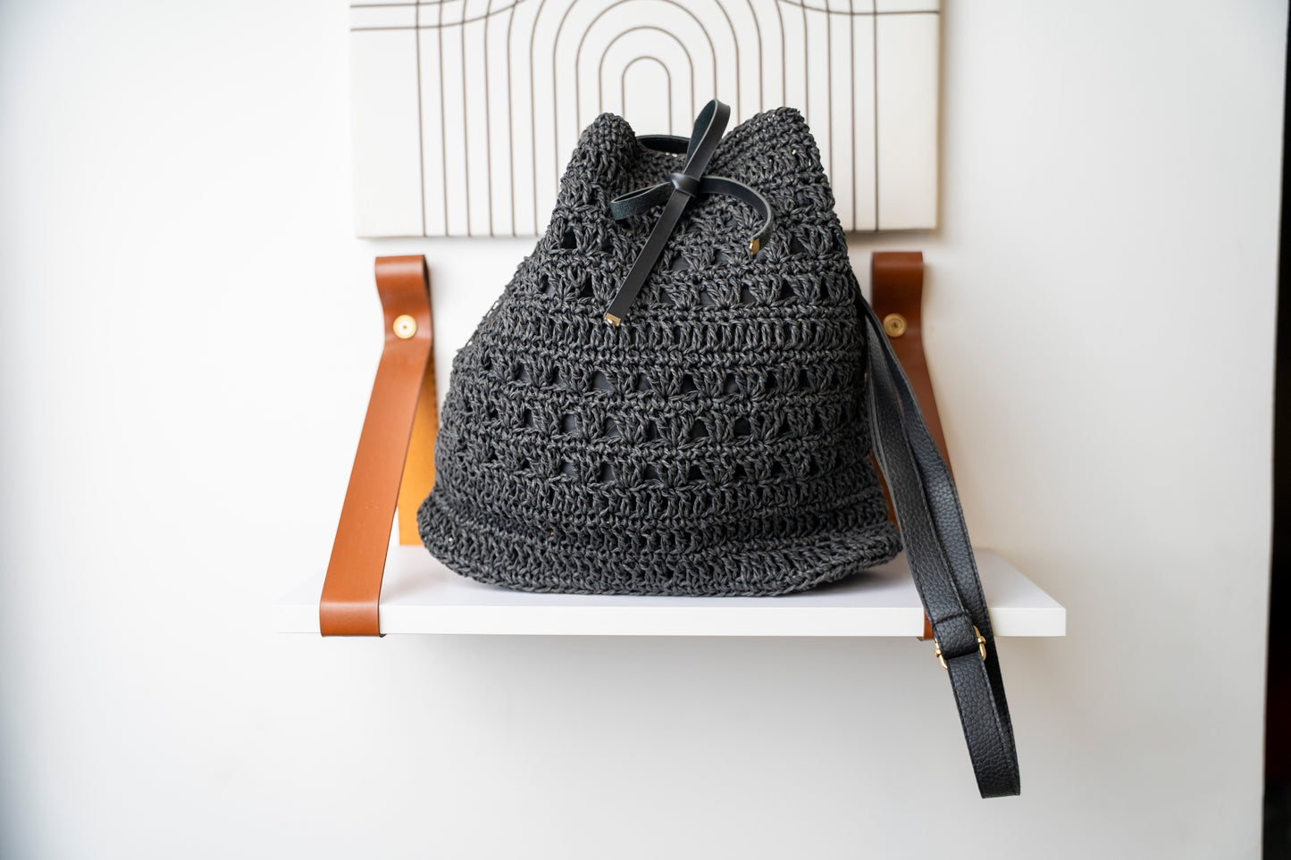 Handmade Crochet Handbag 390018