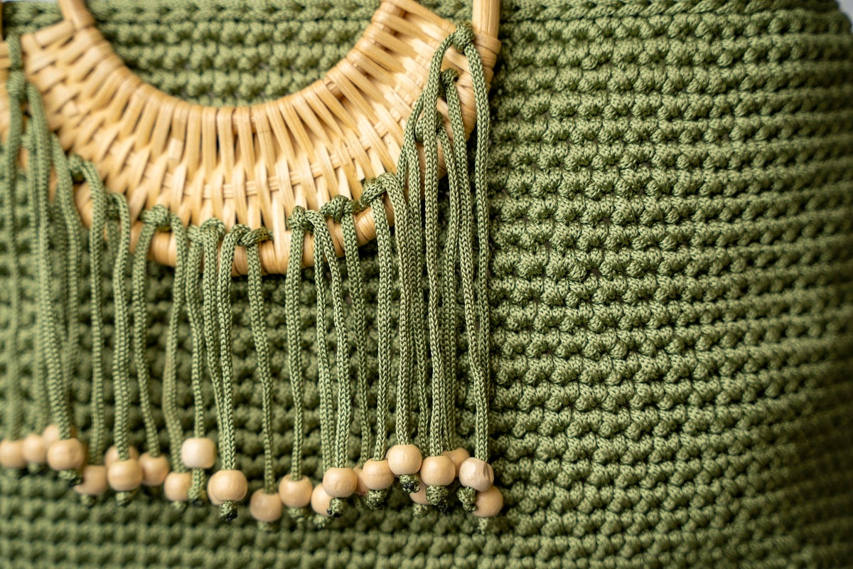 Handmade Crochet Handbag 400315