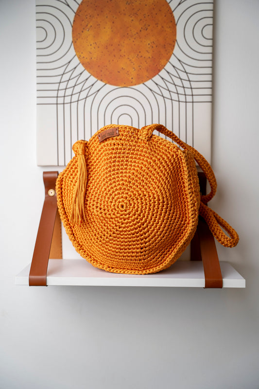Handmade Crochet Handbag  390037
