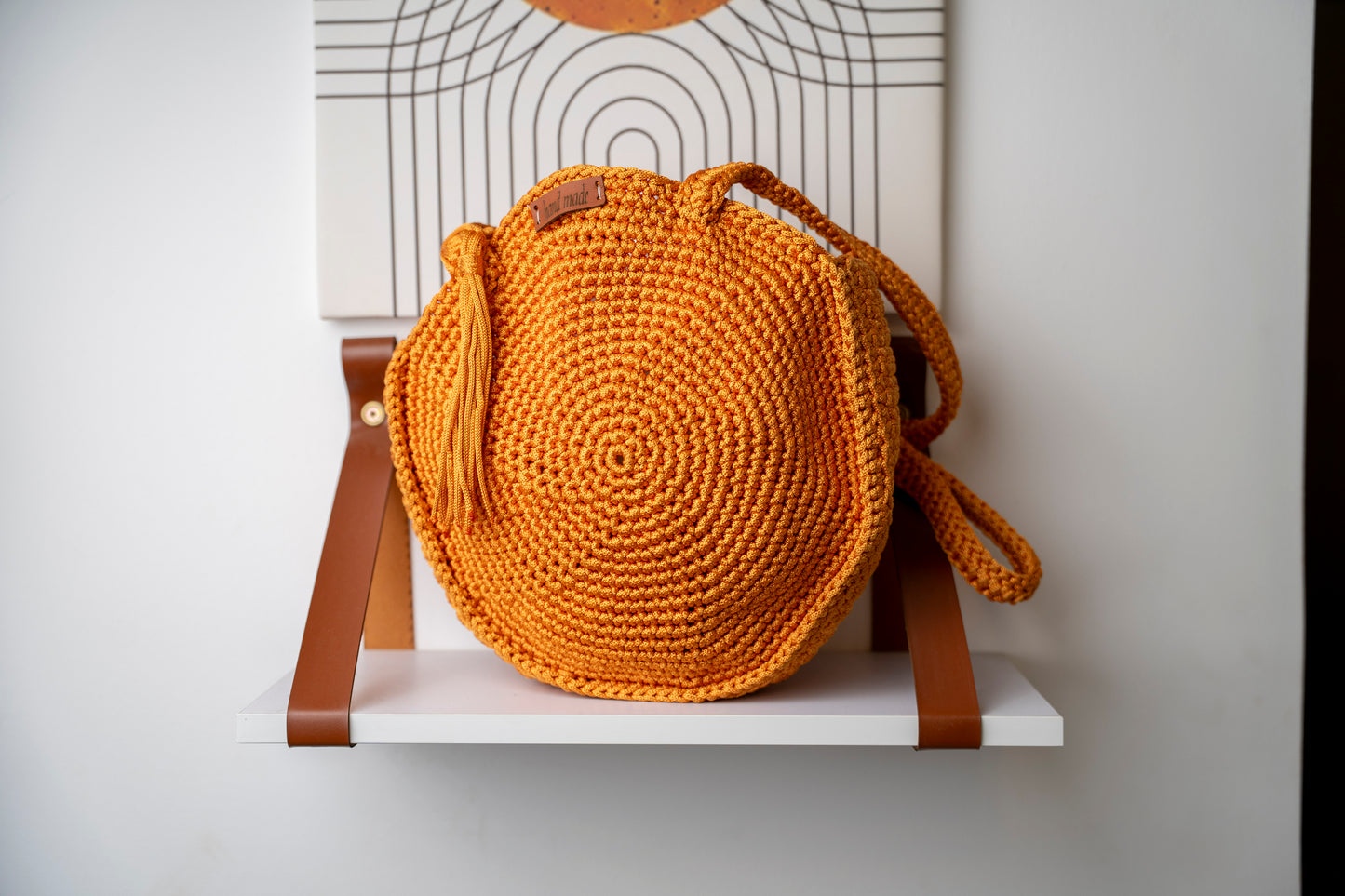 Handmade Crochet Handbag  390037