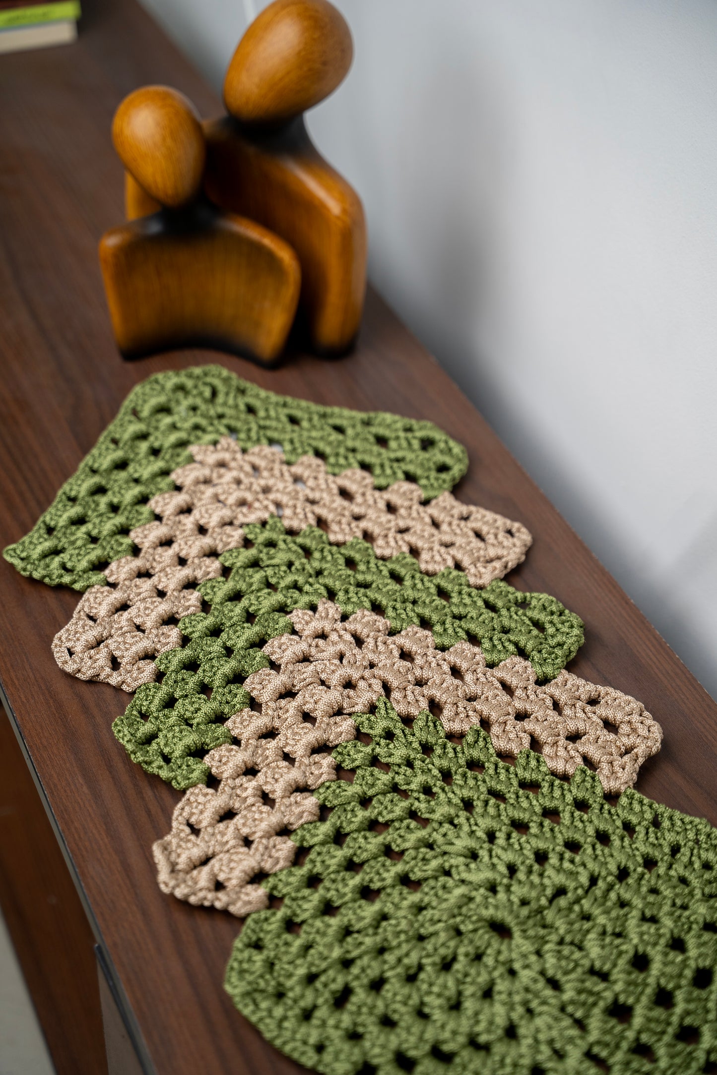 crochet table runner 390043