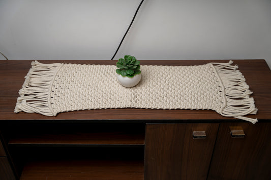 macrame tablecloth 400082