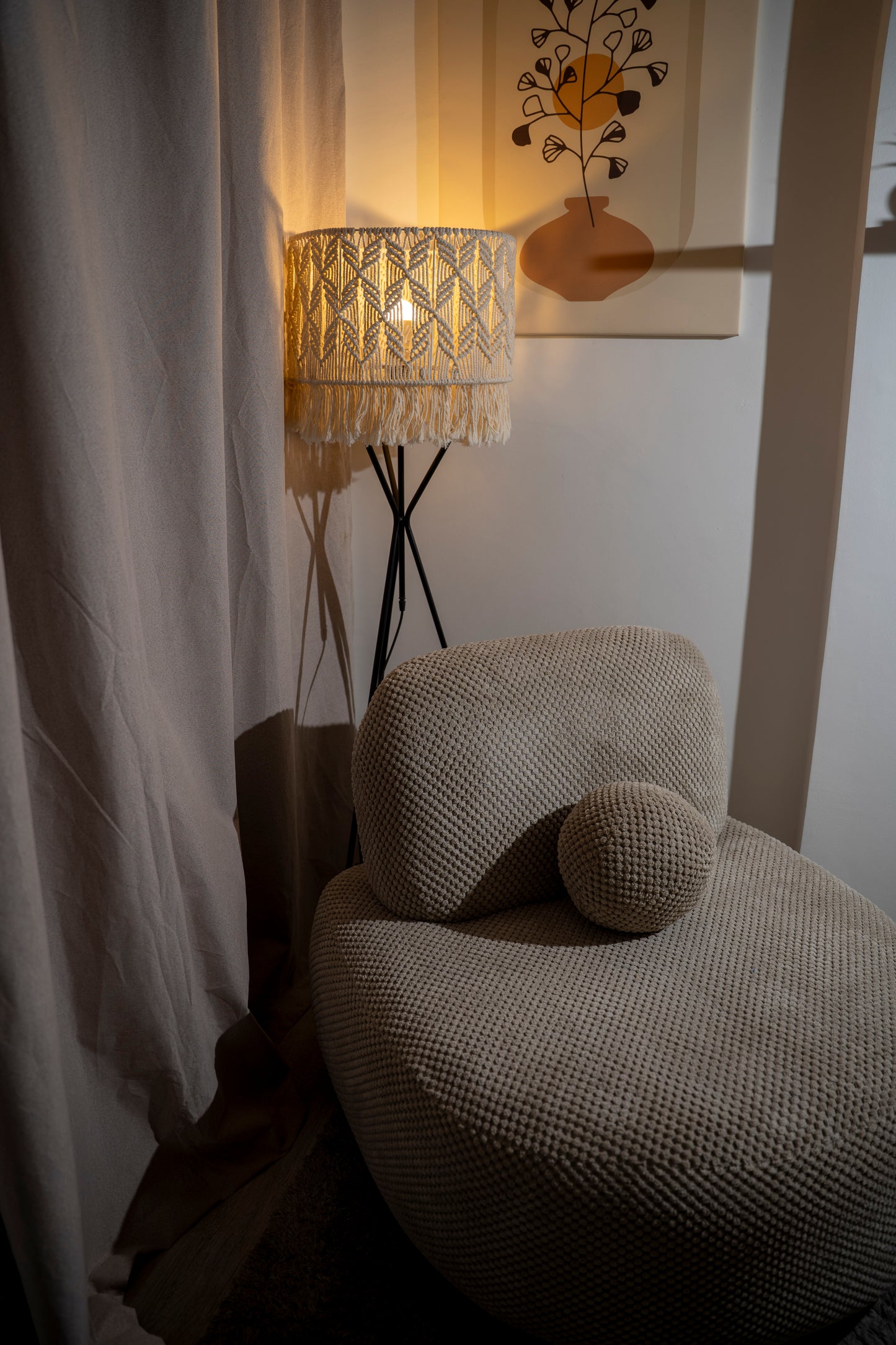 Macrame lamp 400228