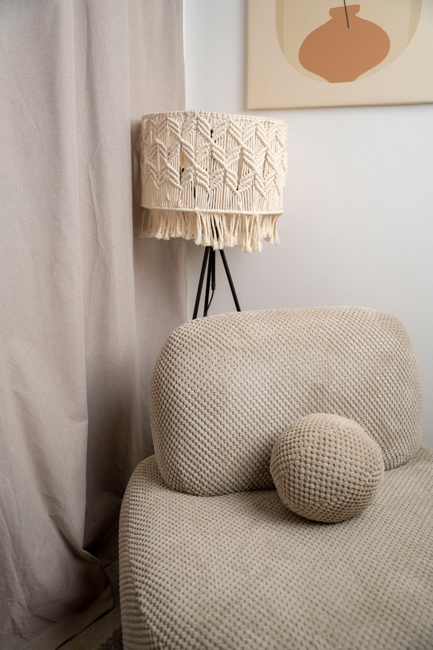 Macrame lamp 400228