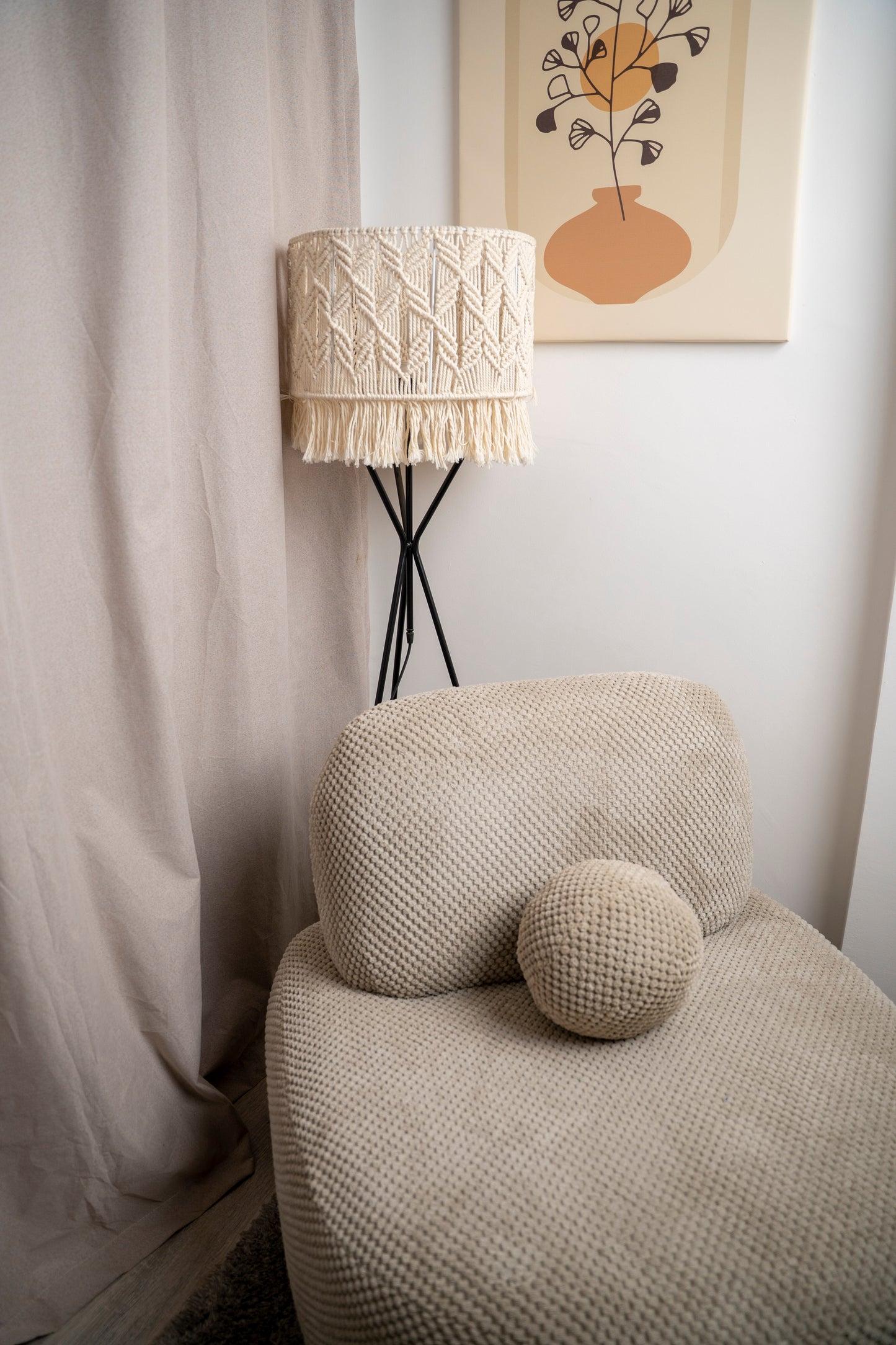 Macrame lamp 400228
