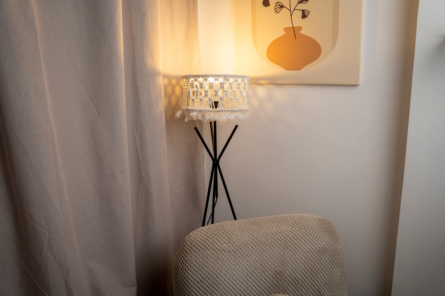Macrame lamp 400062