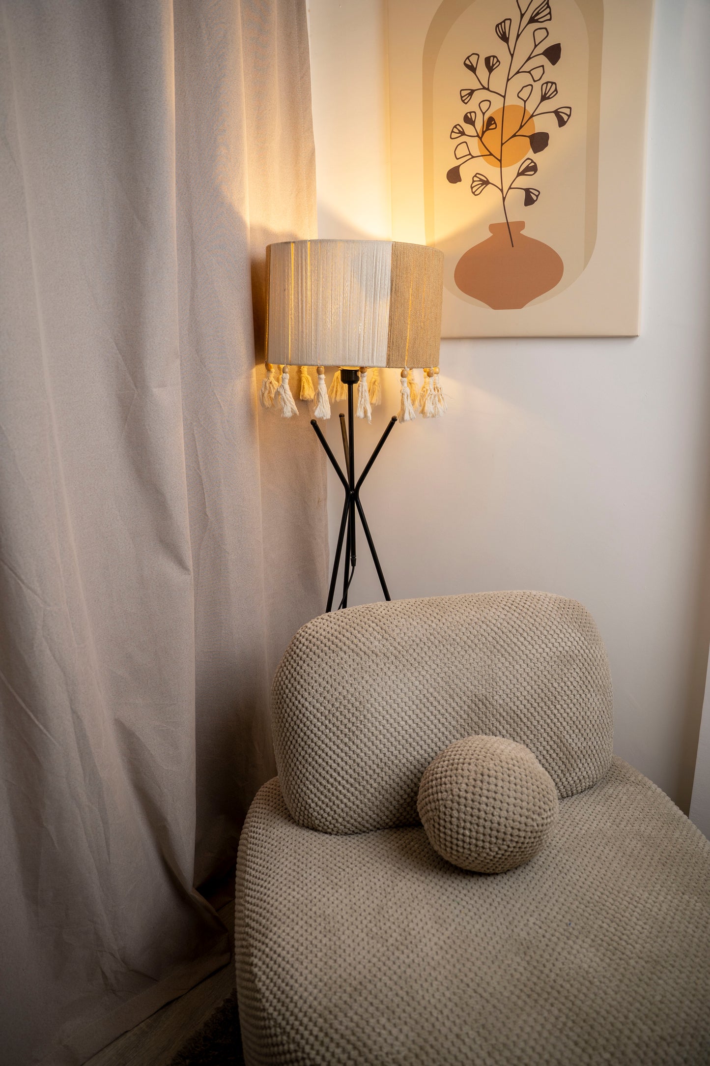 Macrame lamp 400214