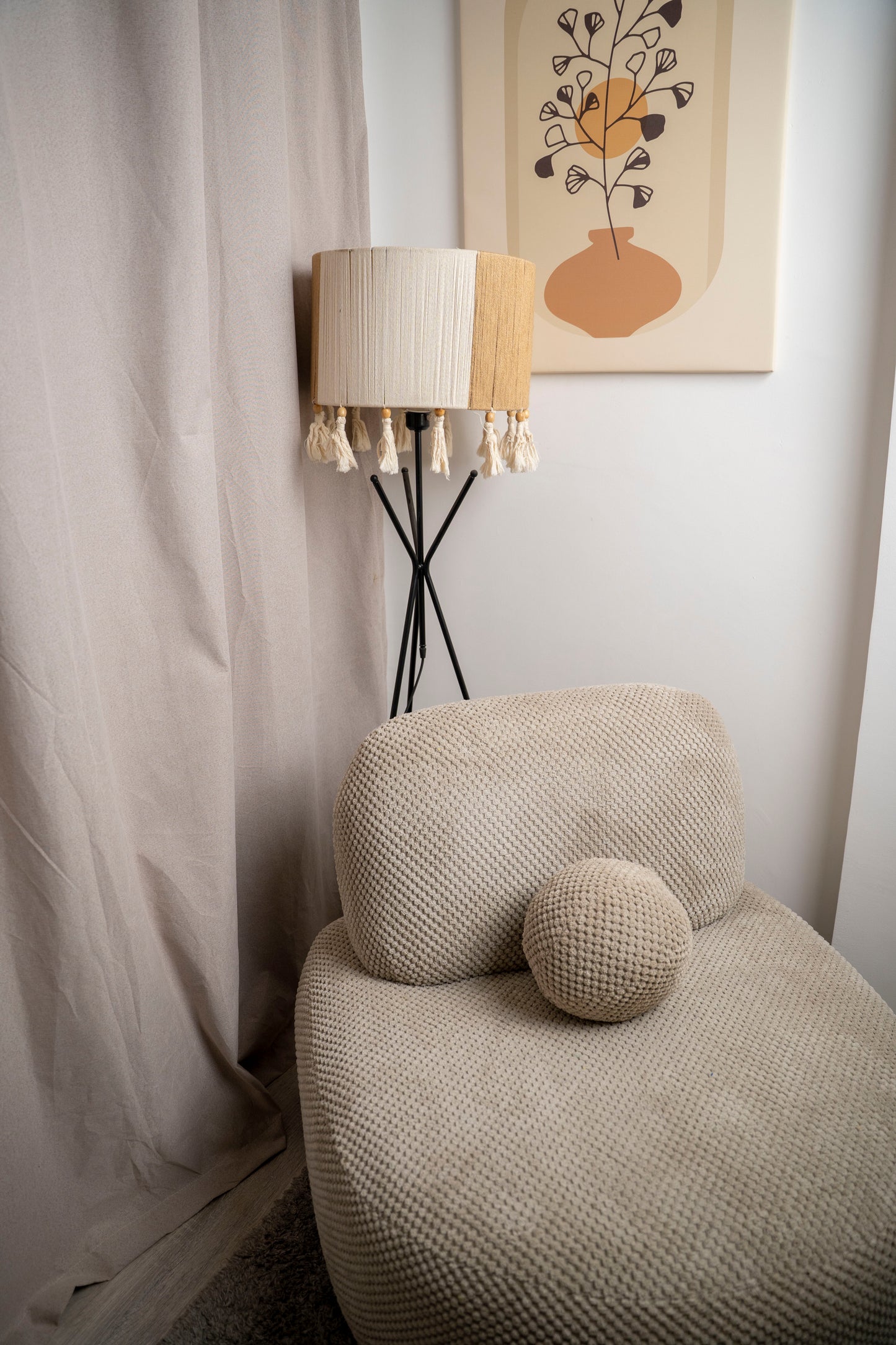 Macrame lamp 400214