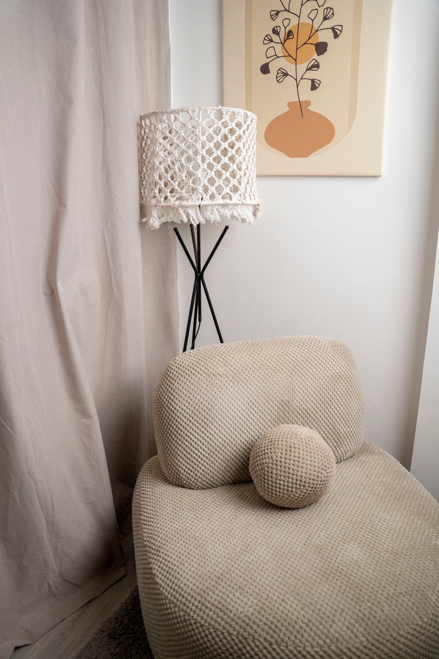 Macrame lamp 400064