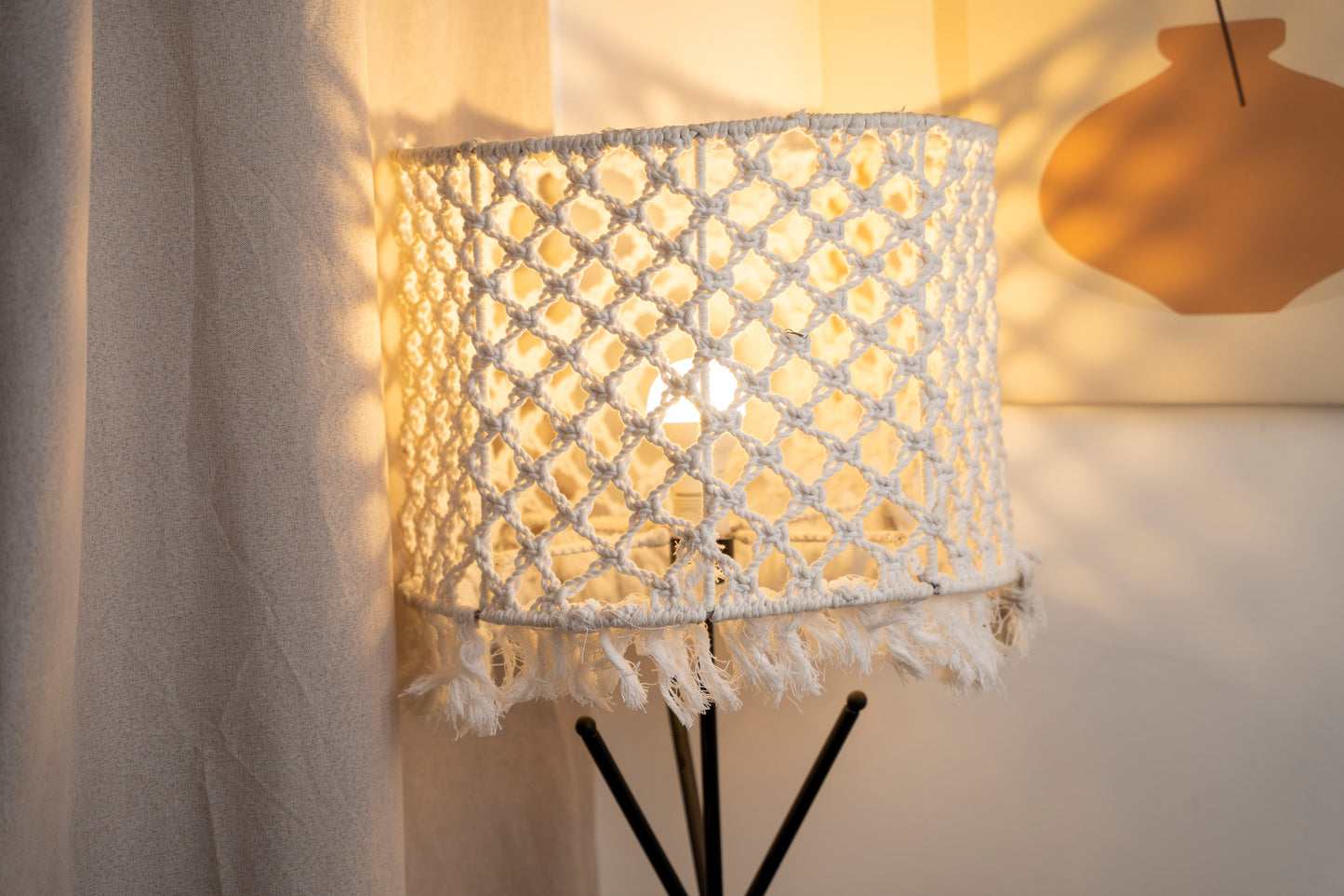 Macrame lamp 400064