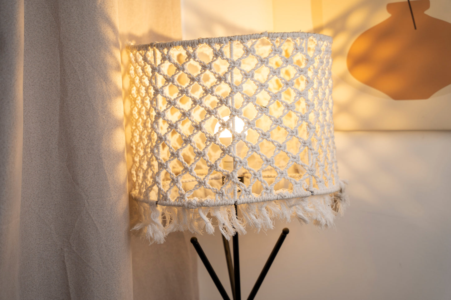 Macrame lamp 400064
