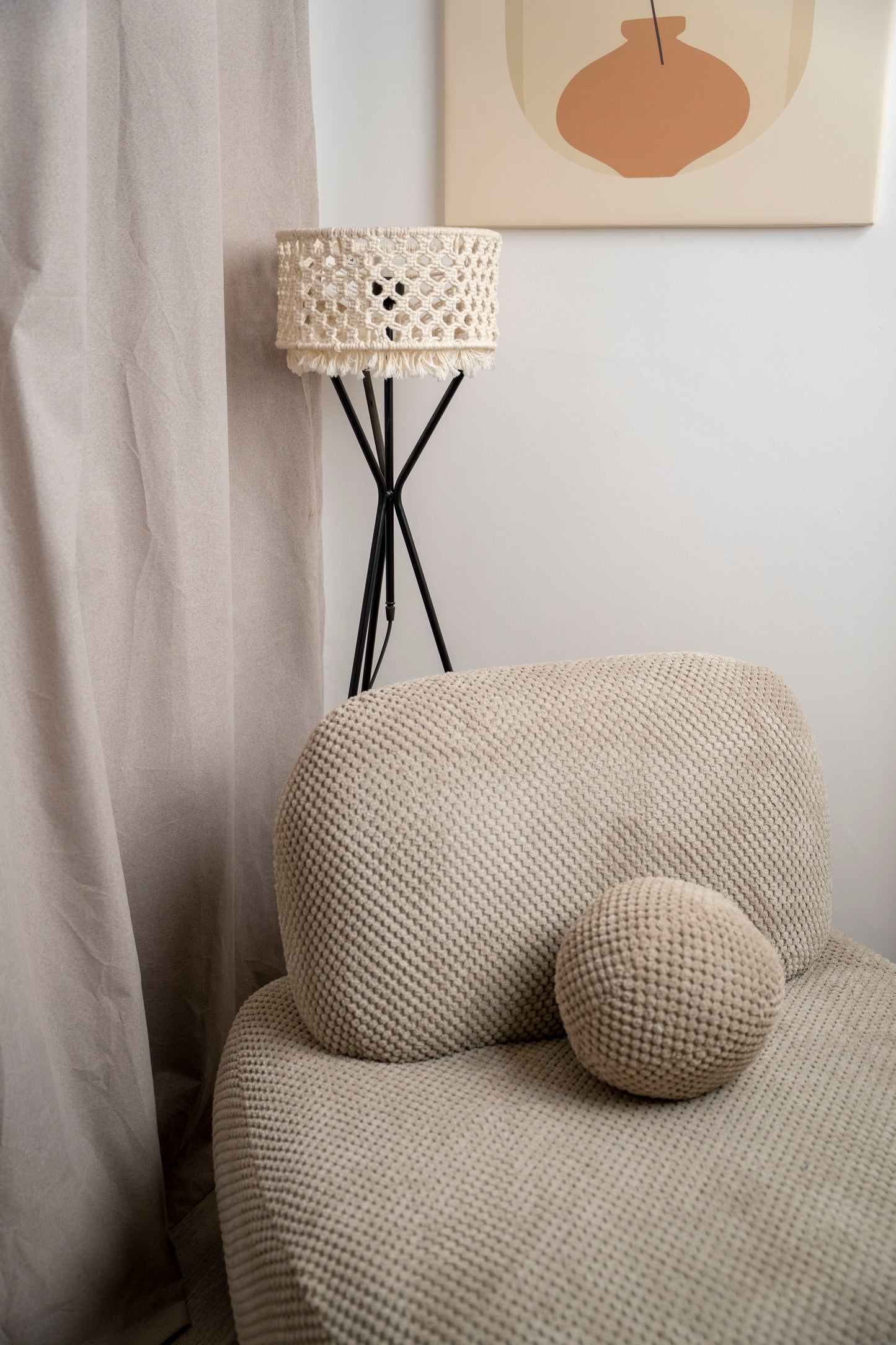 Macrame lamp 400064